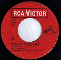 Marti Shannon - Dont Cry For Me Is He Gonna Love Me