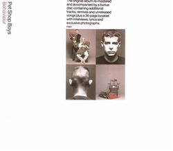Pet Shop Boys - Behaviour Further Listening 19901991