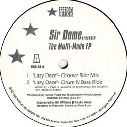 Sir Dome - The Multi Mode EP