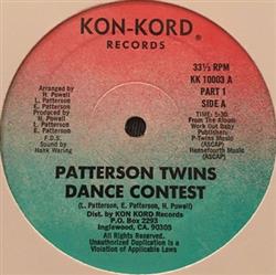 Patterson Twins - Dance Contest