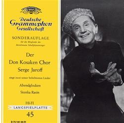 Der Don Kosaken Chor Serge Jaroff - Abendglocken Stenka Rasin