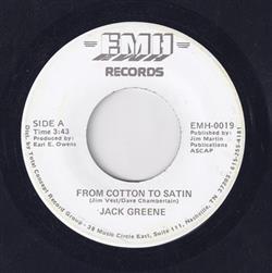 Jack Greene - From Cotton To Satin