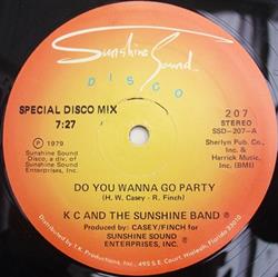 K C And The Sunshine Band - Do You Wanna Go Party