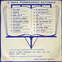 Various - 3 Disco Promozionale Editoriale