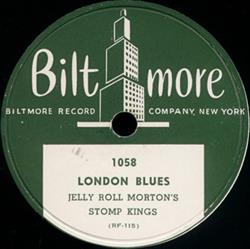 Jelly Roll Morton's Stomp Kings - London Blues Someday Sweetheart